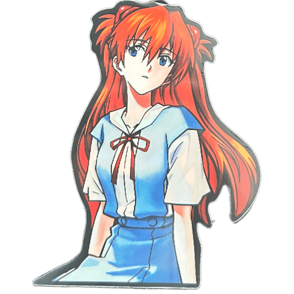 Asuka Langley Soryu Anime 3D Sticker