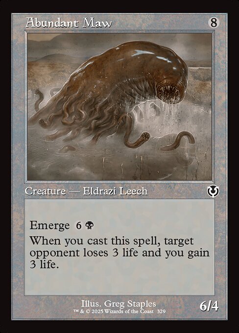 Abundant Maw - Innistrad Remastered (inr) #329