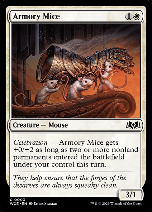 Armory Mice - Wilds of Eldraine () #3