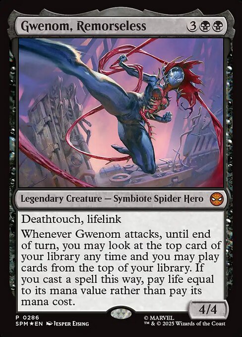 Gwenom, Remorseless - Marvel's Spider-Man () #286 [Foil] [Foil]