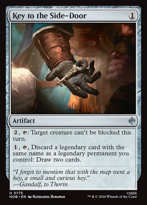 Key to the Side-Door - The Hobbit (HOB) #175 [Foil] [Foil]