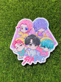 Mothers Of Orion - Demon Boy Band Sticker