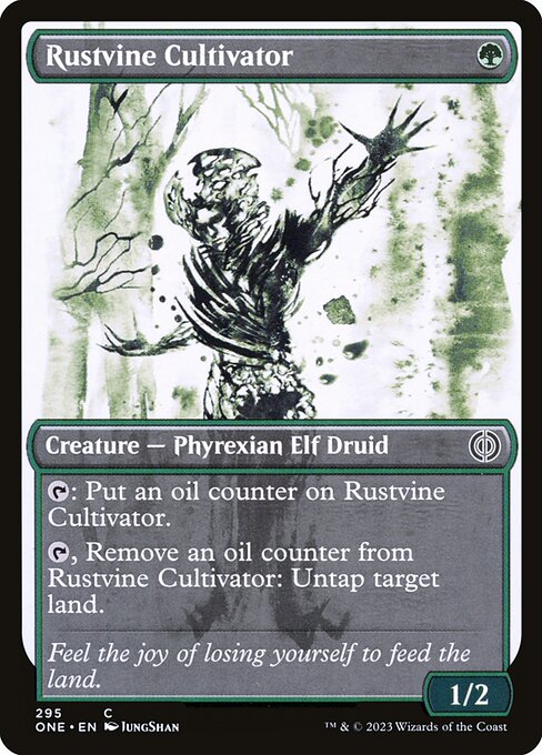 Rustvine Cultivator - Phyrexia: All Will Be One () #295