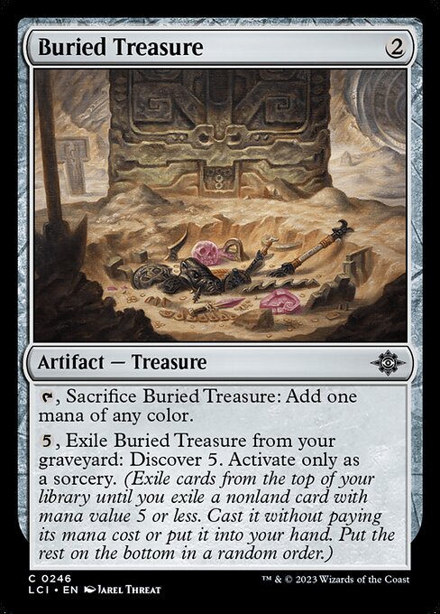 Buried Treasure - The Lost Caverns of Ixalan (lci) #246