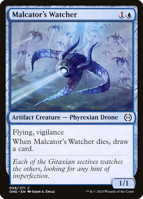 Malcator's Watcher - Phyrexia: All Will Be One () #58