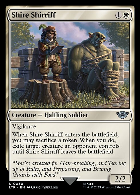 Shire Shirriff - The Lord of the Rings: Tales of Middle-earth (ltr) #30