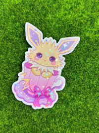 Mothers Of Orion - Evee Teacup Sticker Jolteon