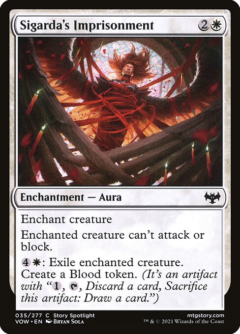 Sigarda's Imprisonment - Innistrad: Crimson Vow () #35