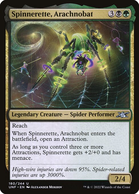 Spinnerette, Arachnobat - Unfinity () #180
