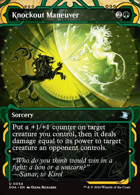 Knockout Maneuver - Secrets of Strixhaven Mystical Archive () #54 [Foil] [Foil]