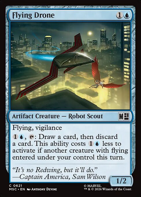 Flying Drone - Marvel Super Heroes Commander () #621