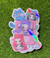 Mothers Of Orion - Hunter Kpop Group Sticker
