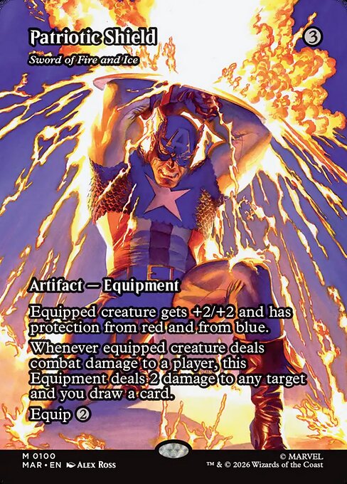 Sword of Fire and Ice - Marvel Universe () #100 [Foil] [Foil]