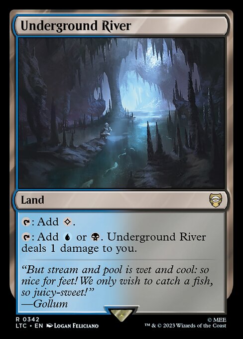 Underground River - Tales of Middle-earth Commander (ltc) #342