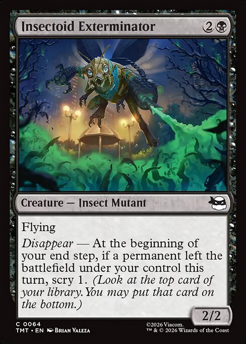 Insectoid Exterminator - Teenage Mutant Ninja Turtles () #64 [Foil] [Foil]