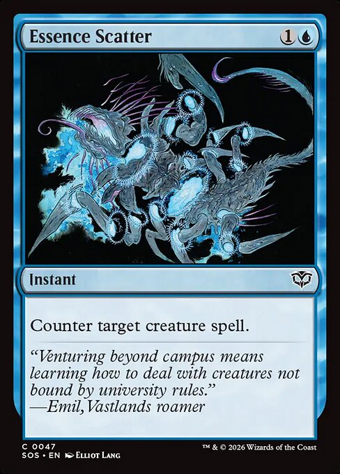 Essence Scatter - Secrets of Strixhaven () #47 [Foil] [Foil]