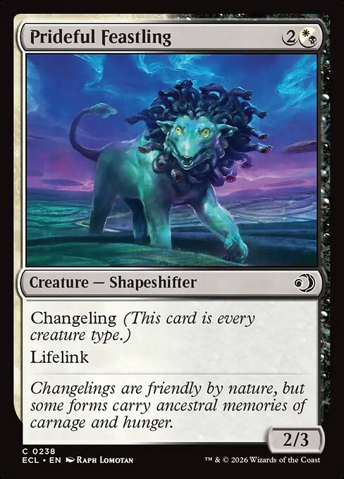 Prideful Feastling - Lorwyn Eclipsed () #238 [Foil] [Foil]