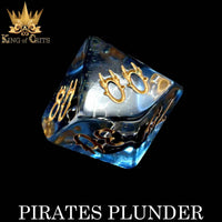 DNDDICEWHOLESALE.COM - Pirates Plunder - 11 Dice Set