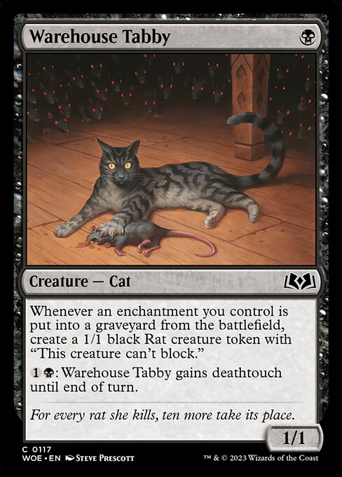 Warehouse Tabby - Wilds of Eldraine () #117