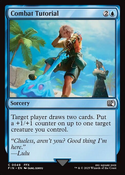 Combat Tutorial - Final Fantasy (FIN) #48 [Foil] [Foil]