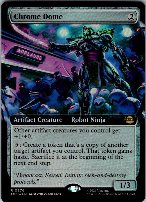 Chrome Dome [Foil] - Teenage Mutant Ninja Turtles (TMT) #276 [Foil]