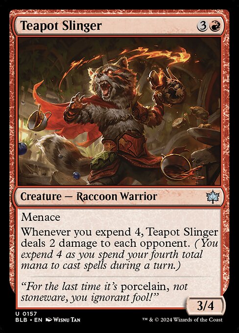 Teapot Slinger - Bloomburrow () #157