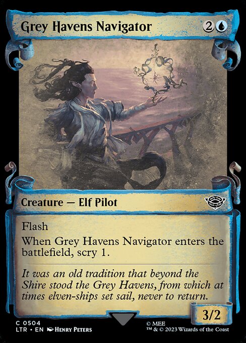 Grey Havens Navigator - The Lord of the Rings: Tales of Middle-earth (ltr) #504 [Foil] [Foil]