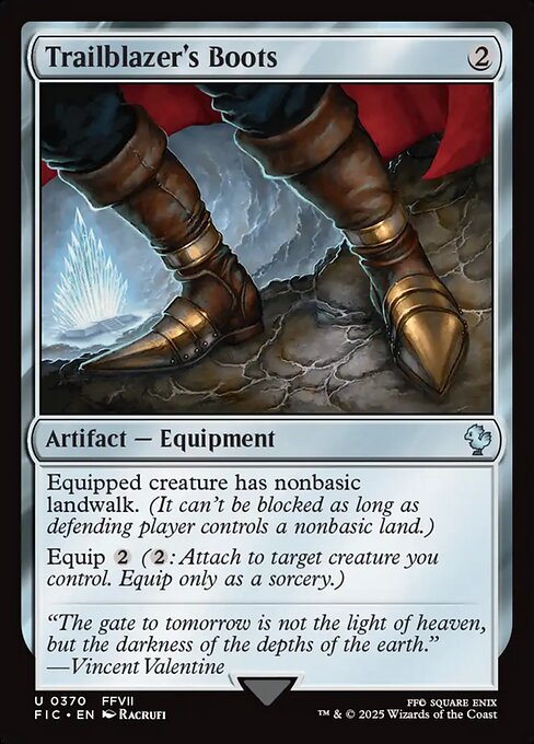 Trailblazer's Boots - Final Fantasy Commander () #370