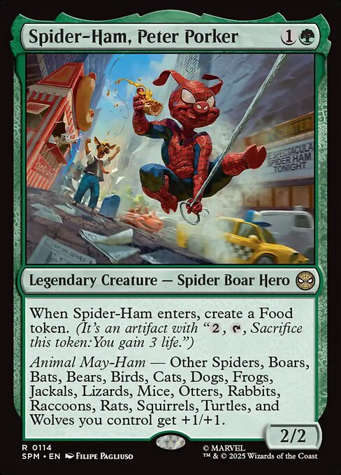 Spider-Ham, Peter Porker - Marvel's Spider-Man (SPM) #114