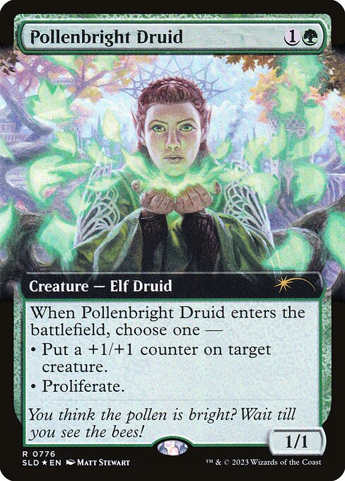 Pollenbright Druid - Secret Lair Drop (SLD) #776 [Foil] [Foil]
