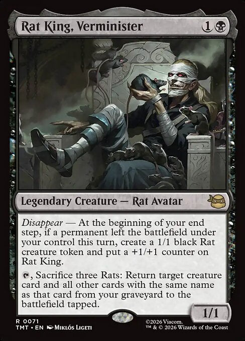 Rat King, Verminister - Teenage Mutant Ninja Turtles () #71