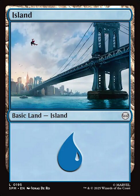 Island - Marvel's Spider-Man () #195 [Foil] [Foil]