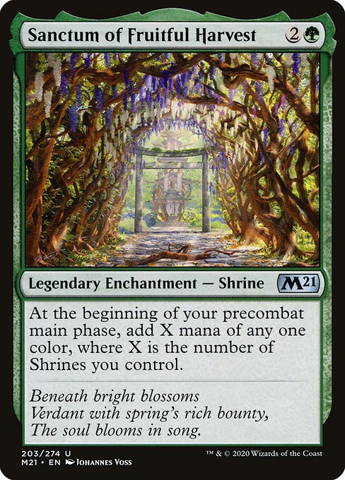 Sanctum of Fruitful Harvest - Core Set 2021 () #203