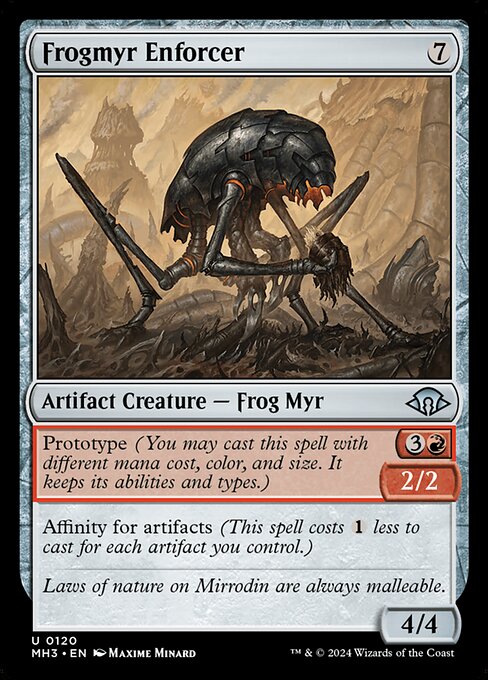 Frogmyr Enforcer - Modern Horizons 3 (mh3) #120 [Foil] [Foil]