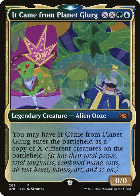 It Came from Planet Glurg - Unfinity () #261 [Foil] [Foil]