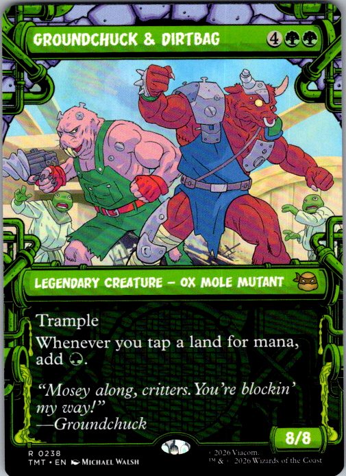 Groundchuck & Dirtbag - Teenage Mutant Ninja Turtles (TMT) #238