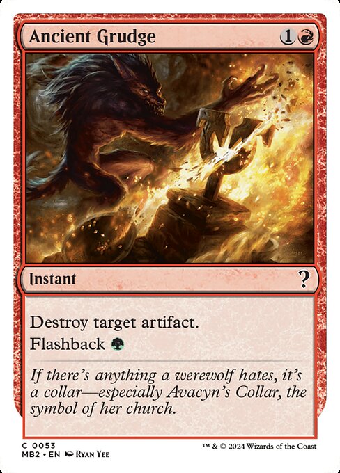 Ancient Grudge - Mystery Booster 2 () #53