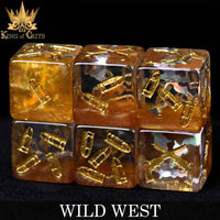 DNDDICEWHOLESALE.COM - Wild West - 11 Dice Set