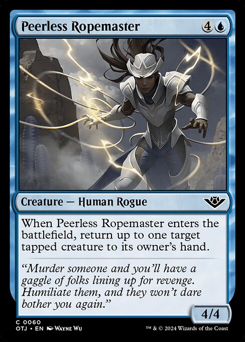 Peerless Ropemaster - Outlaws of Thunder Junction () #60