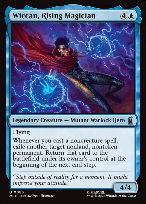 Wiccan, Rising Magician - Marvel Super Heroes () #83