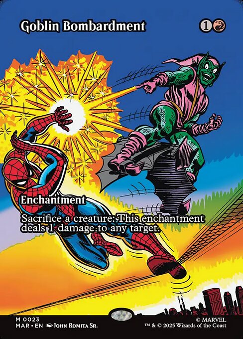 Goblin Bombardment - Marvel Universe () #23
