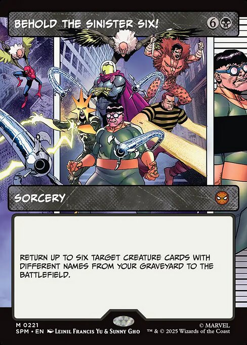 Behold the Sinister Six! - Marvel's Spider-Man () #221