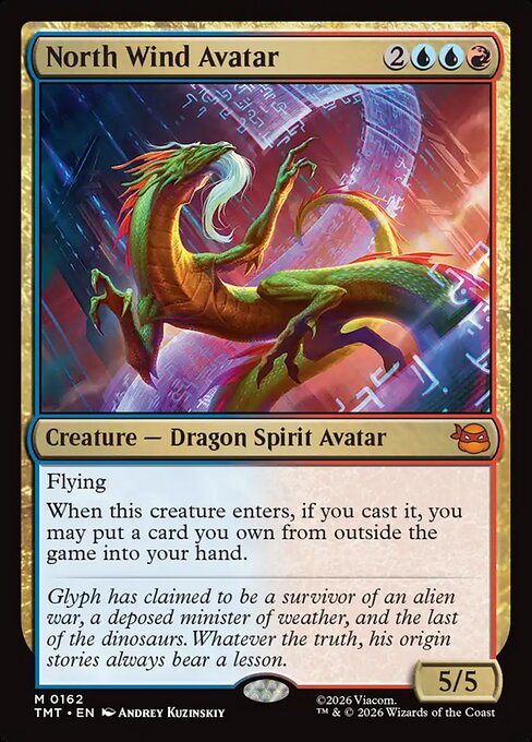 North Wind Avatar - Teenage Mutant Ninja Turtles () #162 [Foil] [Foil]