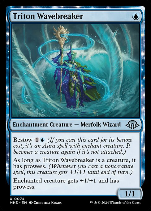 Triton Wavebreaker - Modern Horizons 3 (mh3) #74
