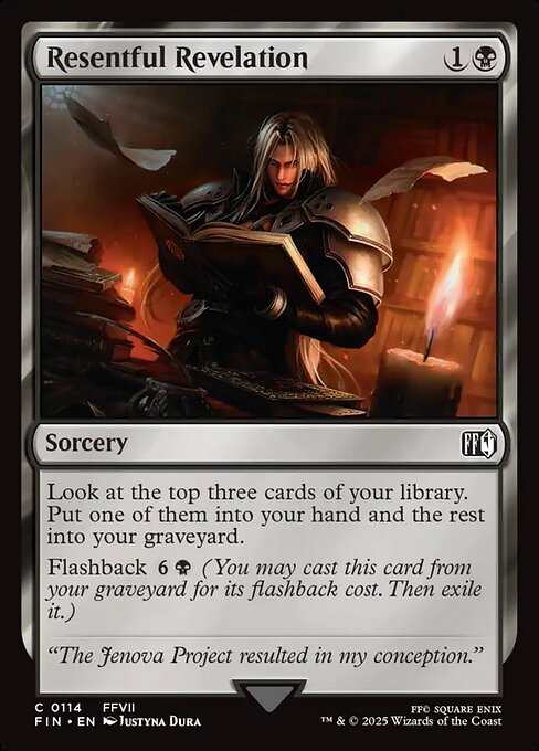 Resentful Revelation - Final Fantasy () #114 [Foil] [Foil]