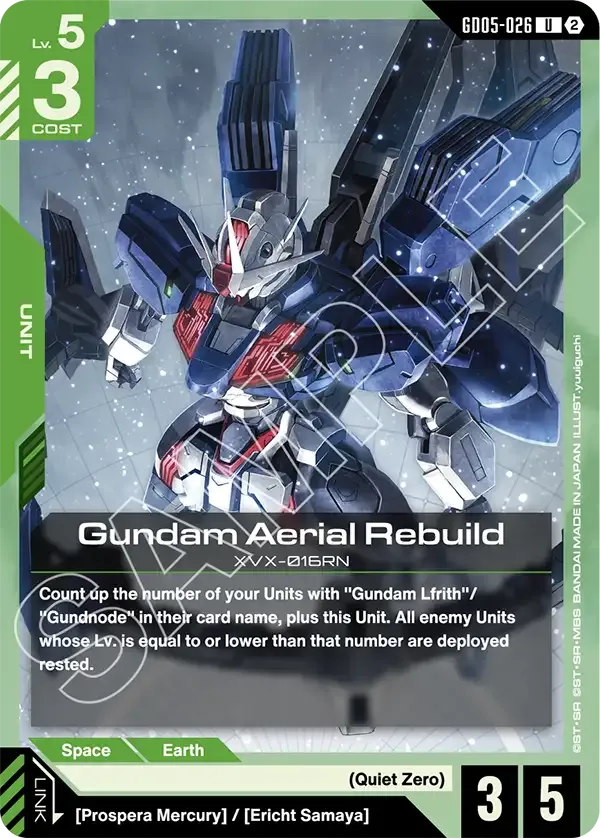 Gundam Aerial Rebuild - Freedom Ascension [GD05] (GD05-026) #026