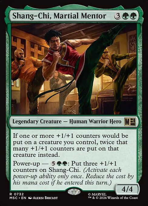 Shang-Chi, Martial Mentor - Marvel Super Heroes Commander () #732 [Foil] [Foil]