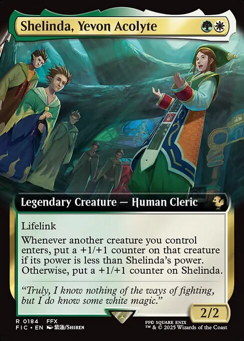 Shelinda, Yevon Acolyte - Final Fantasy Commander () #184