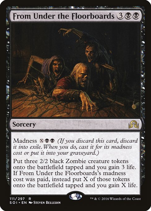 From Under the Floorboards - Shadows over Innistrad () #111