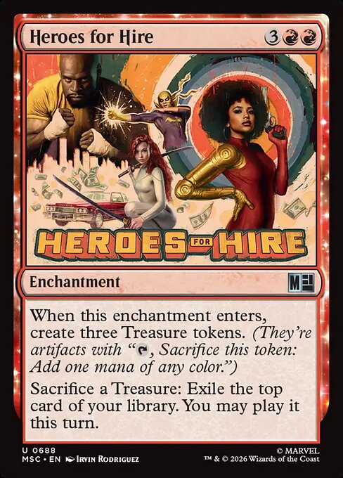 Heroes for Hire - Marvel Super Heroes Commander () #688